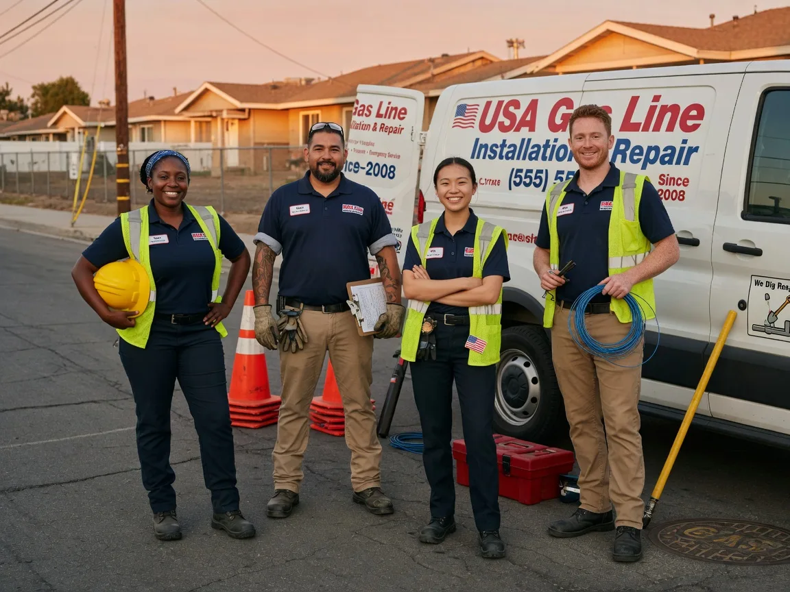 Gas Line Installation company in Hawley, TX